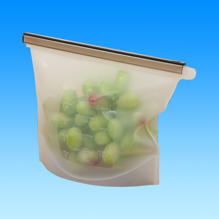 Silicone sealing bag